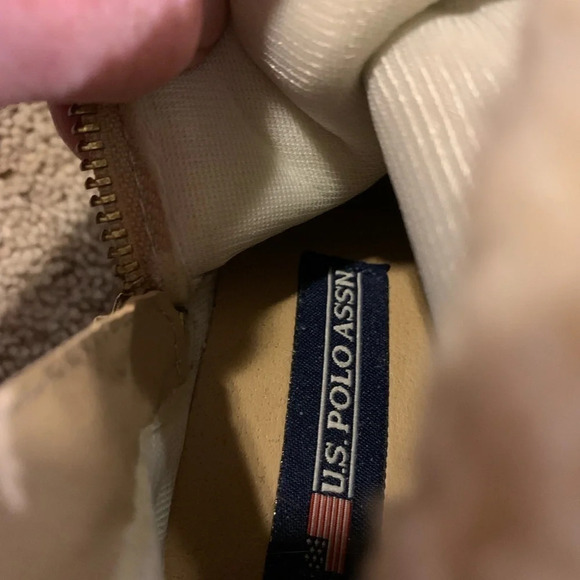 Polo Sherpa fur-lined, wedge ankle boot, size 7.5 - Picture 4 of 6